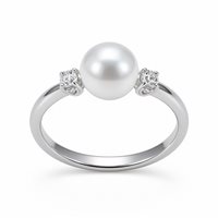 Ringe Recarlo Dame in Weißgold Perla R01TS731/AK0700-14 - R01TS731/AK0700-14